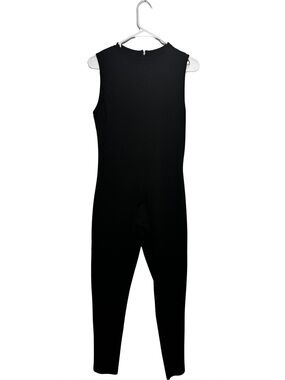 Black Sleeveless Jumpsuit
